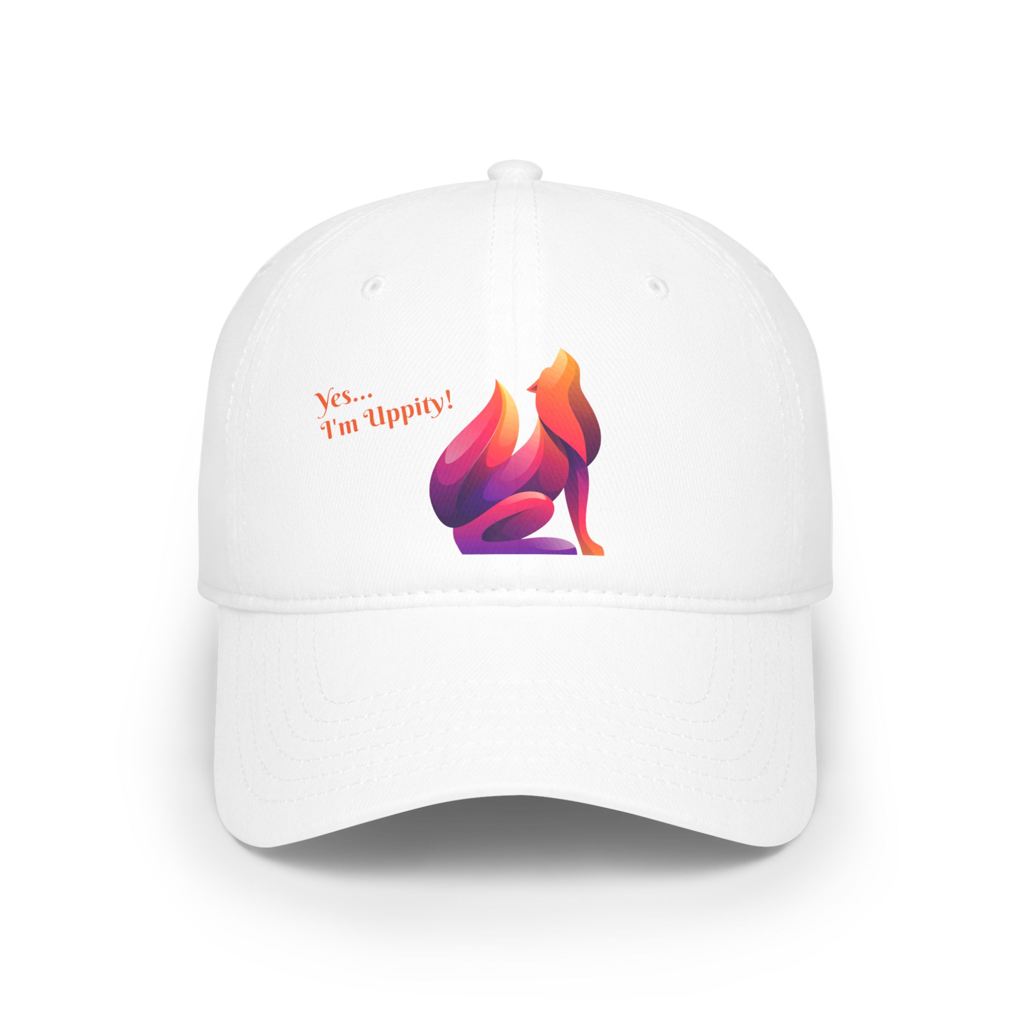 HAT: “Yes, I’m Uppity” Fox Low Profile Baseball Cap - Trendy Casual Hat