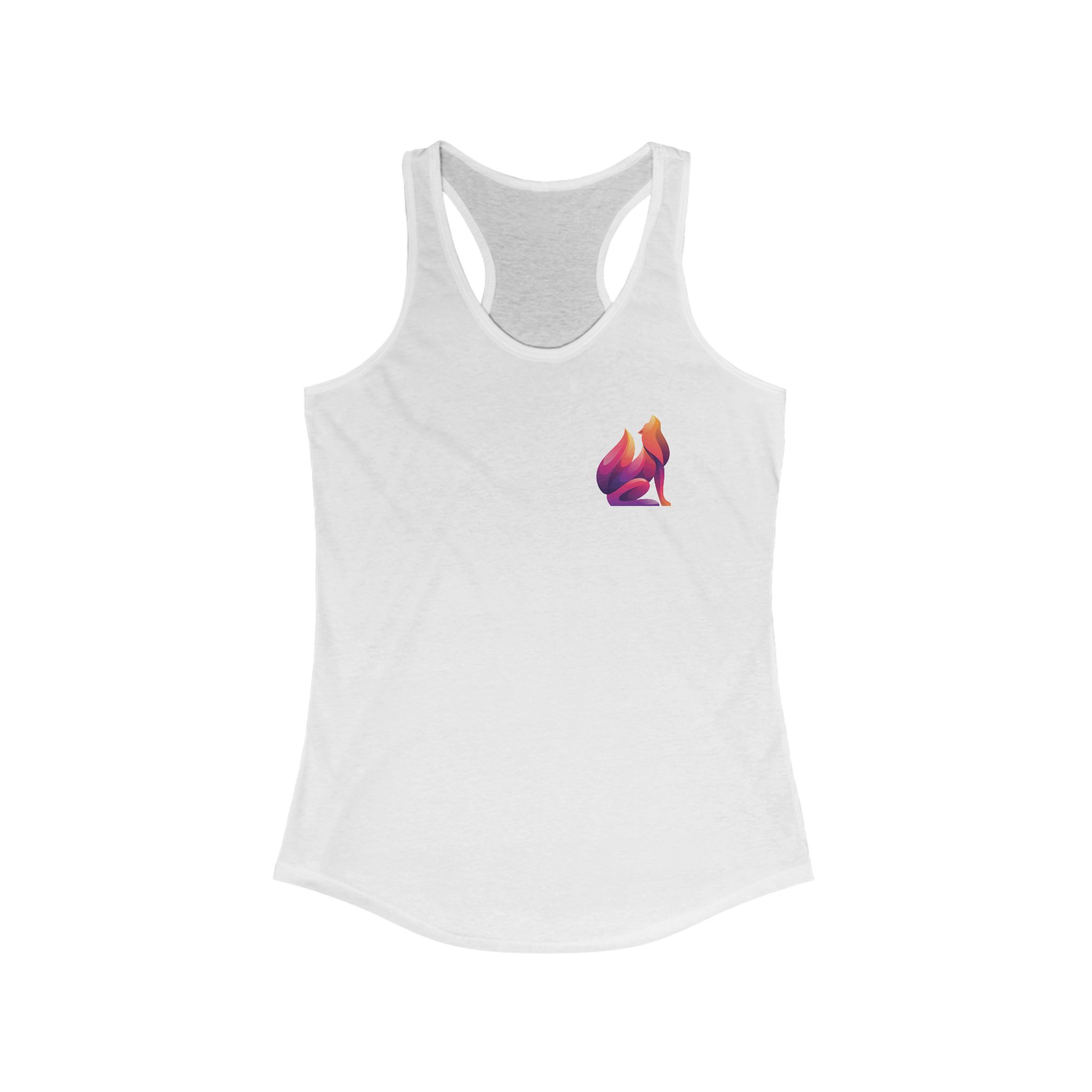 TANK TOP: “Yes, I’m Uppity”  - Women's Floral Racerback Tank Top - Ideal for Summer and Fitness